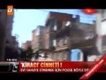 'Kiracı' cinneti kamerada!