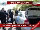 Emniyet Şeridinde Polise Çarptı online video izle