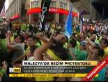 Malezya'da seçim protestosu online video izle