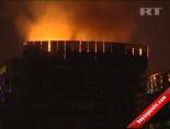 Moskova'da Gökdelen Yangını