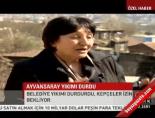 ayvansaray - Ayvansaray yıkımı durdu Videosu