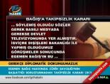 egemen bagis - Gerekçe diplomatik dokunulmazlık Videosu
