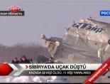 sibirya - Sibirya'da Uçak Düştü Videosu