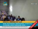 metro istasyonu - Bursa'da görünmeyen kaza Videosu