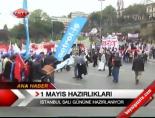 taksim meydani - 1 Mayıs Hazırlıkları Videosu