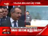 omer dincer - Sınav sistemi değiştiriliyor Haberi  Videosu