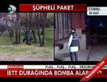 mecidiyekoy - İETT durağında bomba alarmı Videosu