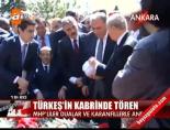 Türkeş'in kabrinde tören online video izle