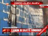 Yangın 16 saatte söndürüldü