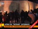 atina - Atina'da intihar çatışması! Videosu