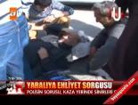 trafik polisi - Yaralıya ehliyet sorgusu Videosu