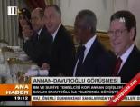 suriyeli multeciler - Annan-Davutoğlu görüşmesi Videosu