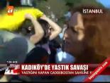 yastik savasi - Kadıköy'de yastık savaşı Videosu