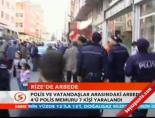 Rize'de arbede