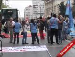 sisli belediyesi - Mecidiyeköy'de Toplanan Gruplar Yürüyüşe Hazırlanıyor (İşçi Bayramı) Videosu