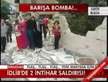 idlib - İdlib'de 2 İntihar Saldırısı! Videosu