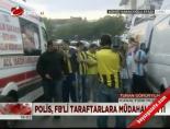 fenerbahce - Polis FB'li taraftarlara müdahale etti Videosu