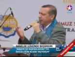 Anneler Gününde Başbakan