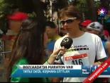 Bozcaada'da Maraton Var