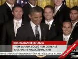 david beckham - Obama'dan Beckham'a Videosu