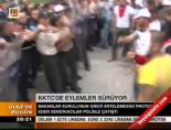 lefkosa - KKTC'de eylemler sürüyor Videosu