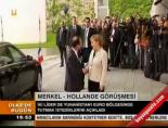 angela merkel - Merkel-Hollande görüşmesi Videosu