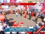 1 mayis kutlamalari - Mehter Marşıyla Başladı Videosu