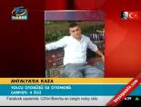 Antalya'da kaza