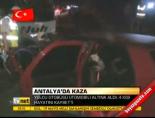 yolcu otobusu - Antalya'da kaza: 4 ölü Videosu