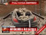 İtalya'da deprem online video izle