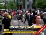 nato - Nato'yu protesto ettiler Videosu