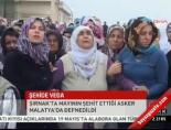 Malatya'da şehit cenazesi online video izle