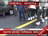 cenaze toreni - Mayın Şehidi Toprağa Verildi Videosu