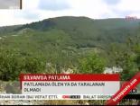 Silvan'da patlama