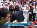 chp kongresi - CHP'de olaylı kongre Videosu
