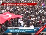 Şehidi binlerce kişi uğurladı online video izle