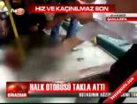 halk otobusu - Halk otobüsü takla attı Videosu