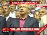 Mesaj Başbakan'a