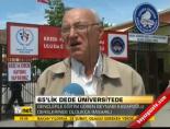 65'lik dede ünüversitede