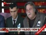 sehit cenazesi - Şehide Ay Yıldızlı son bakış Videosu