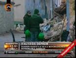 İtalya'da deprem online video izle