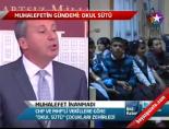 muharrem ince - Muhalefetin gündemi: Okul Sütü Videosu
