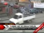 mersin - Aşırı hız ve dikkatsizlik Videosu