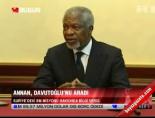 ahmet davutoglu - Annan, Davutoğlu'nu aradı Videosu