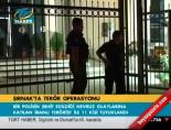 sehit polis - Şırnak'ta terör operasyonu Videosu