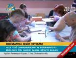 Sırbistan'da seçim heyecanı online video izle