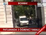 istanbul universitesi - Patlamada 3 Öğrenci Yaralı! Videosu