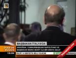 Başbakan İtalya'da