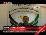suriye ordusu - Esed'e yarına kadar süre Videosu