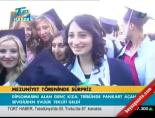 adnan menderes universitesi - Mezuniyet töreninde sürpriz Videosu